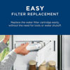 Picture of GE XWFE Refrigerator Water Filter, Genuine Replacement Filter, Certified to Reduce Lead, Sulfur, and 50+ Other Impurities, Replace Every 6 Months for Best Results, Pack of 1