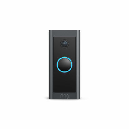 Picture of Ring Video Doorbell Wired (newest model), Use Two-Way Talk, advanced motion detection, HD camera and real-time alerts to monitor your front door (wiring required)