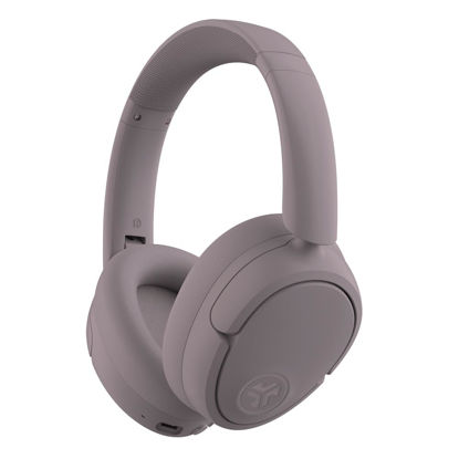 Picture of JLab JBuds Lux ANC Wireless Headphones, Mauve, Hybrid Active Noise Cancelling, Customizable Sound, Spatial Audio Compatible, Premium Over-Ear Bluetooth Headset