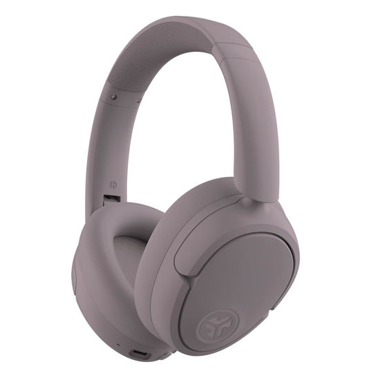 Picture of JLab JBuds Lux ANC Wireless Headphones, Mauve, Hybrid Active Noise Cancelling, Customizable Sound, Spatial Audio Compatible, Premium Over-Ear Bluetooth Headset