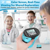 Picture of 1000X Pocket Microscope for Kids - 4K 2.0" Screen, Digital Mini Scope with Slides Kit, Rechargeable Lab Handheld Portable Microscopes for Kids 4-12 Students Teens