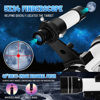 Picture of Telescope for Kids, 70mm Aperture (15X-150X) Portable Refractor Telescopes Professional Travel Telescope with Phone Adapter& 2000 * 25 Kids monocular, Astronomy Gifts for Kid