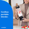 Picture of nutribullet Portable Blender, Cordless, 20oz Vessel, Personal Blender, USB-C Rechargeable, Black, NBPB50100K