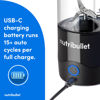 Picture of nutribullet Portable Blender, Cordless, 20oz Vessel, Personal Blender, USB-C Rechargeable, Black, NBPB50100K