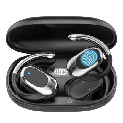 Picture of Real Time Language Translator Earbuds, AI Language Translator Earphone 3-in-1 Accents & Long Battery Life Translation Earbuds TWS 144 Languages & 8 Offline for Travel Business, Black