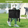 Picture of Collapsible Wagon with Wheels, 220 lbs Wagons Carts Foldable Wagon Cart with Flexible Handle, Lightweight Portable Folding Utility Grocery Shopping Cart for Grocery Sports Garden Camping
