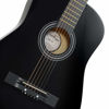 Picture of Ashthorpe 38-inch Beginner Acoustic Guitar Package (Black), Basic Starter Kit w/Gig Bag, Strings, Strap, Tuner, Pitch Pipe, Picks