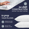 Picture of Beckham Hotel Collection Bed Pillows Standard / Queen Size Set of 2 - Down Alternative Bedding Gel Cooling Pillow for Back, Stomach or Side Sleepers