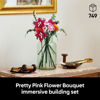 Picture of LEGO Botanicals Pretty Pink Flower Bouquet Building Sets for Adults - Artificial Flowers for Home Decor, Centerpieces for Tables - Gift for Valentines Day for Her & Him - 10342