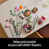 Picture of LEGO Botanicals Pretty Pink Flower Bouquet Building Sets for Adults - Artificial Flowers for Home Decor, Centerpieces for Tables - Gift for Valentines Day for Her & Him - 10342
