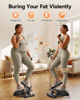 Picture of Niceday Steppers for Exercise, Mini Stair Stepper with Resistance Bands at Home Workout Equipment with 300LBS Loading Capacity, Hydraulic Fitness Stepper with LCD Monitor