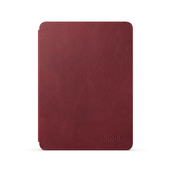 Picture of All-new Amazon Kindle Paperwhite and Kindle Colorsoft Signature Edition Case, Lightweight and Foldable Protective Cover - Premium Leather