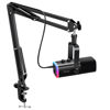 Picture of FIFINE XLR/USB Gaming Microphone Set, Dynamic PC Mic for Streaming Podcasting, Computer RGB Mic Kit with Boom Arm Stand, Mute Button, Headphones Jack, for Recording Vocal Voice-Over-AmpliGame AM8T
