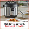 Picture of Instant Pot Duo Plus 9-in-1 Electric Pressure Cooker, Slow Cooker, Rice Cooker, Steamer, Sauté, Yogurt Maker, Warmer & Sterilizer, Includes App With Over 800 Recipes, Stainless Steel, 6 Quart