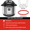 Picture of Instant Pot Duo Plus 9-in-1 Electric Pressure Cooker, Slow Cooker, Rice Cooker, Steamer, Sauté, Yogurt Maker, Warmer & Sterilizer, Includes App With Over 800 Recipes, Stainless Steel, 6 Quart