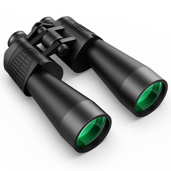 Picture of 20x70 Binoculars for Adults High Powered - WOZEL HD Bird Binoculars with Clear Low Light Vision - Powerful Binoculars for Bird Watching Hunting Travel Outdoor Hiking