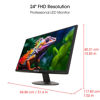 Picture of Sceptre 24-inch Professional Thin 1080p LED Monitor 99% sRGB 2x HDMI VGA Build-in Speakers, Machine Black (E248W-19203R Series)
