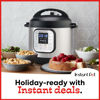 Picture of Instant Pot Duo 7-in-1 Electric Pressure Cooker, Slow Cooker, Rice Cooker, Steamer, Sauté, Yogurt Maker, Warmer & Sterilizer, Includes App With Over 800 Recipes, Stainless Steel, 8 Quart