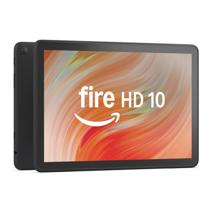 Picture of Amazon Fire HD 10 tablet (newest model) built for relaxation, 10.1" vibrant Full HD screen, octa-core processor, 3 GB RAM, 32 GB, Black