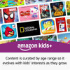 Picture of New Amazon Fire HD 8 Kids Pro tablet, ages 6-12. Bright 8" HD screen, includes ad-free content, parental controls, 13-hr battery, slim case for older kids, 32GB, Discovery (2024 release)