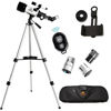 Picture of Gskyer Telescope, 70mm Aperture 400mm AZ Mount Astronomical Refracting Telescope for Kids Beginners - Travel Telescope with Carry Bag, Phone Adapter and Wireless Remote.