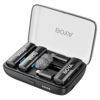 Picture of Boya BOYALINK 2 Wireless Lavalier Microphone for iPhone Camera Android, Mini Lapel Mic, 48 KHz 24 Bit, 6mm Mic, 1000ft, 30h Use, Noise Cancelling, Clip on Mic USB-C/Lightning/3.5mm TRS, Vlog, iPad