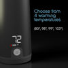 Picture of Baby Brezza Superfast Portable Baby Bottle Warmer - 50% Faster - Travel Breastmilk Warmer and Formula Warmer - Safe, Even Heating - Up to 9oz - No Adapters, Black