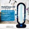 Picture of Swissklip HaloClean UV Original, Home Disinfection Device, Dust Mites Remover, UV Light Sanitizer, Ultraviolet Sanitizer for Home, Room & Kitchen, Ultraviolet Light with 4 Speed Timings