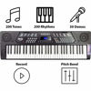 Picture of RockJam 61 Key Keyboard Piano Stand With Pitch Bend Kit, Piano Bench, Headphones, Simply Piano App & Keynote Stickers