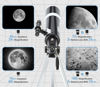 Picture of Telescope for Adults & Beginner Astronomers - 80mm Aperture 600mm Fully Multi-Coated High Transmission Coatings with AZ Mount Tripod Phone Adapter, Carrying Bag, Wireless Control.