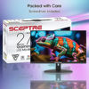 Picture of Sceptre New 27-inch Gaming Monitor 100Hz 1ms DisplayPort HDMI x2 100% sRGB AMD FreeSync Build-in Speakers, Eye Care Frameless Machine Black 2024 (E275W-FW100T)
