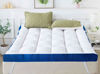 Picture of WhatsBedding 5 Inch Memory Foam Queen Mattress Topper 100% Cotton Top, Filled with Breathable & Soft Memory Foam Pillow Top,4 Elastic Straps, 80x60x5 Inch, Queen