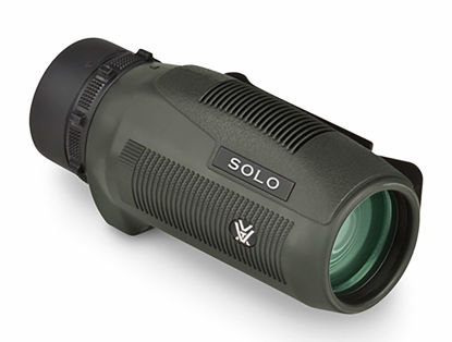 Picture of Vortex Optics Solo Monocular 10x36 - Utility Clip, Adjustable Eyecup, Fully Multi-Coated Lenses, Rubber Armor, Non-Slip Grip, Fogproof, Waterproof - Unlimited, Unconditional Warranty