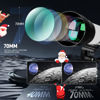 Picture of FREE SOLDIER Telescope 70mm Aperture 500mm Refractor Telescope for Adults High Powered - Professional Astronomical Refracting Telescope for Adults Beginners with Phone Adapter and Carry Bag White