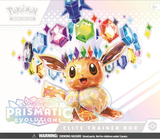 Picture of Pokemon TCG: Scarlet & Violet-Prismatic Evolutions Elite Trainer Box