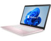 Picture of HP 14" HD Laptop, Windows 11, Intel Celeron Dual-Core Processor Up to 2.60GHz, 4GB RAM, 64GB SSD, Webcam, Dale Pink (Renewed)