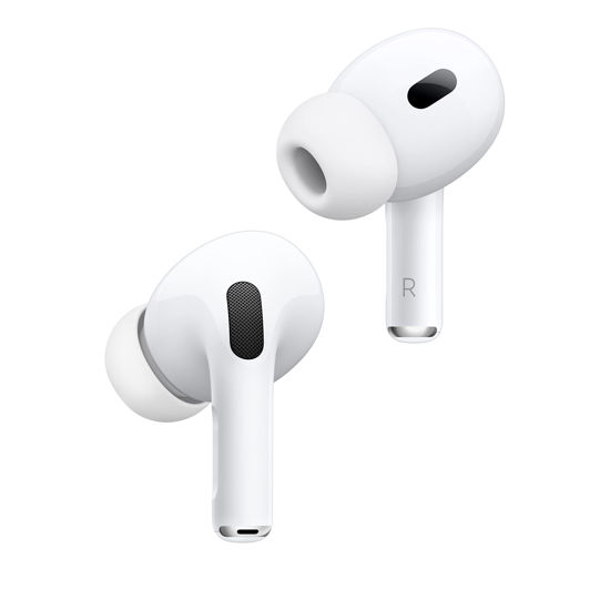Picture of Apple AirPods Pro 2 Wireless Earbuds, Active Noise Cancellation, Hearing Aid Feature, Bluetooth Headphones, Transparency, Personalized Spatial Audio, High-Fidelity Sound, H2 Chip, USB-C Charging