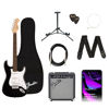Picture of Fender 6 String Electric Guitar Pack, Right, Black, Full (0379800006)