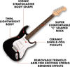 Picture of Fender 6 String Electric Guitar Pack, Right, Black, Full (0379800006)