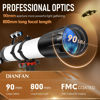 Picture of Dianfan Telescope,90mm Aperture 800mm Telescopes for Adults Astronomy,Portable Professional Refractor Telescope for Beginners,with Stainless Tripod & Phone Adapter,Carry Bag