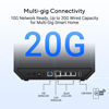 Picture of ASUS RT-BE92U BE9700 Tri-Band WiFi 7 Router, Supports New 320MHz Bandwidth & 4096-QAM, MLO, AI WAN Detection, AiMesh Support, Subscription-Free Network Security & Comprehensive VPN Features