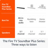 Picture of Introducing Amazon Fire TV Soundbar Plus, 3.1 channel, all-in-one design, Dolby Atmos, DTS:X, clear dialogue, 2024 release