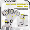 Picture of Telescope 90mm Aperture 900mm - Vertisteel AZ Mount Base, High Precision Adjustment, Magnification 45-450x, Wireless Remote, Phone Adapter - Ideal for Astronomy Enthusiasts and Beginners (White)