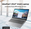 Picture of Lenovo IdeaPad 1 Student Laptop, 15.6" FHD Display, Intel Dual Core Processor, 12GB RAM, 512GB SSD + 128GB eMMC, 1 Year Office 365, Wi-Fi 6, Webcam, Bluetooth, SD Card Reader, Windows 11 Home, Grey