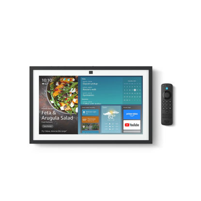 Picture of All-new Amazon Echo Show 15 | A stunning HD 15.6" smart kitchen TV for home organization with Alexa