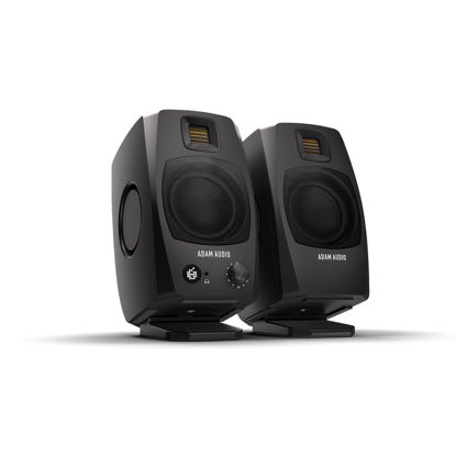 Picture of ADAM Audio D3V Active Desktop Monitoring System with USB-C Connection (Pair, Black)