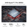 Picture of Beelink SER5 PRO Mini PC,AMD Ryzen 7 5850U(8C/16T,up to 4.4 GHz),Mini Computer 32GB DDR4 RAM 1TB M.2 SSD Graphics 8 core 2000 MHz,Support 4K Triple Display/HDMI+DP+Type-C/Wifi6/BT5.2/1000M LAN/USB3.2