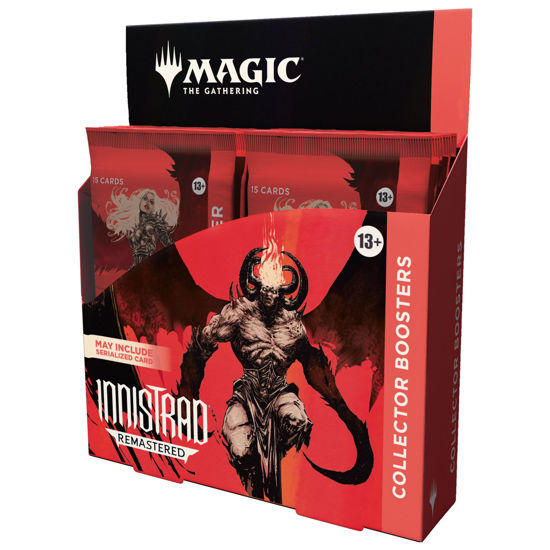 Picture of Magic: The Gathering Innistrad Remastered Collector Boosters - 12 Packs (180 MTG Cards)