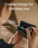 Picture of DJI Mic 2, Wireless Lavalier Microphone, Noise Cancelling, 48kHz 32-bit Float Internal Recording, 820 ft.(250m) Range, 18H Battery with Charging Case, Microphone for Camera/Phone, Vlog, Streaming