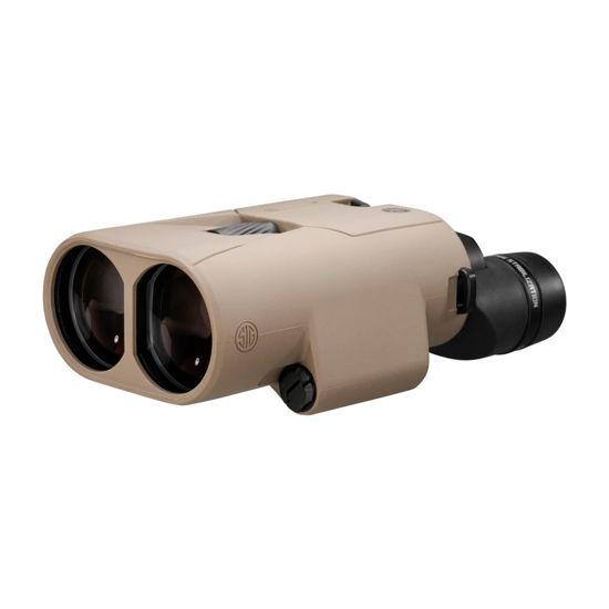 Picture of SIG SAUER ZULU6TM HDX PRO 18x50mm Waterproof Fogproof Durable FDE Image Stabilized Hunting Binoculars, Multicoated Anti-Glare Lenses, Up to 40 Hours Runtine, Carrying Case & Carrying Strap Included